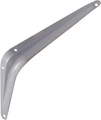 National Mfg. - 100 Lb Capacity, Gray Shelf Brackets - 6" Long x 8" High x 1.667" Wide - Best Tool & Supply