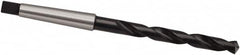 Taper Shank Drill Bit: 0.6614″ Dia, 2MT, 118 °, High Speed Steel Bright/Uncoated & Oxide, 4.9213″ Flute Length, 8.7795″ OAL, N Point, Spiral Flute