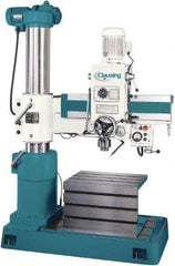 Clausing - 29-1/2" Swing, Geared Head Radial Arm Drill Press - 6 Speed, 2 hp, Three Phase - Best Tool & Supply