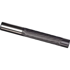 Made in USA - 3/16" Diam, 2" LOC, Solid Carbide Diamond Pattern Router Bit - Right Hand Cut, 3" OAL, 3/16" Shank Diam, Use on Cast Iron, Stainless, Steel, Titanium - Best Tool & Supply