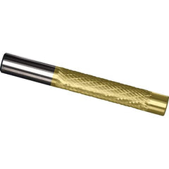 Made in USA - 3/16" Diam, 2" LOC, Solid Carbide Diamond Pattern Router Bit - Right Hand Cut, 3" OAL, 3/16" Shank Diam, Use on Cast Iron, Stainless, Steel, Titanium - Best Tool & Supply