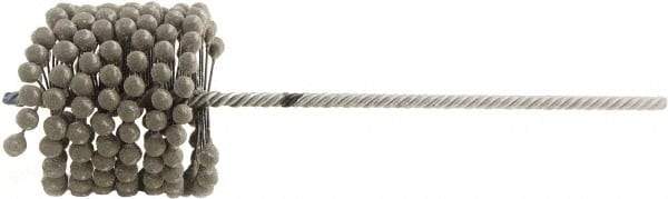 Brush Research Mfg. - 3-1/4" to 3-1/2" Bore Diam, 80 Grit, Aluminum Oxide Flexible Hone - Medium, 13-1/2" OAL - Best Tool & Supply