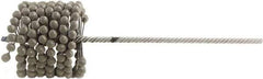 Brush Research Mfg. - 3" to 3-1/4" Bore Diam, 60 Grit, Aluminum Oxide Flexible Hone - Coarse, 13-1/2" OAL - Best Tool & Supply