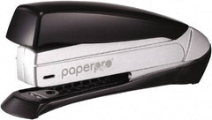 PaperPro - 20 Sheet Half Strip Stapler - Black/Silver - Best Tool & Supply