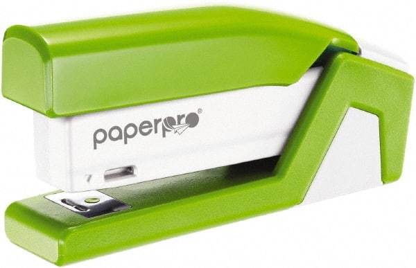 PaperPro - 20 Sheet Half Strip Stapler - Green - Best Tool & Supply