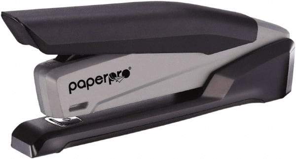 PaperPro - 20 Sheet Half Strip Stapler - Black/Gray - Best Tool & Supply