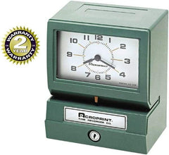 Acroprint Time Recorder - Time Clocks & Time Recorders Punch Style: Manual Power Source: AC Adapter - Best Tool & Supply