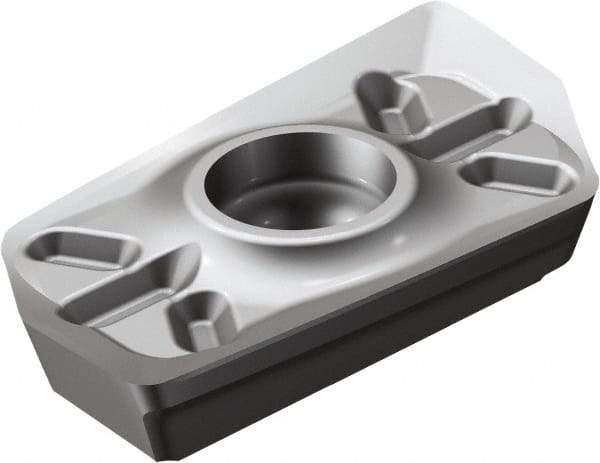 Sandvik Coromant - R790160450 NL Grade H13A Carbide Milling Insert - Uncoated, 4mm Thick, 0.433" Inscribed Circle, 5mm Corner Radius - Best Tool & Supply