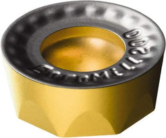 Sandvik Coromant - RCKT2006M0 KH Grade 3220 Carbide Milling Insert - TiCN/Al2O3/TiN Finish, 6.35mm Thick, 20mm Inscribed Circle - Best Tool & Supply