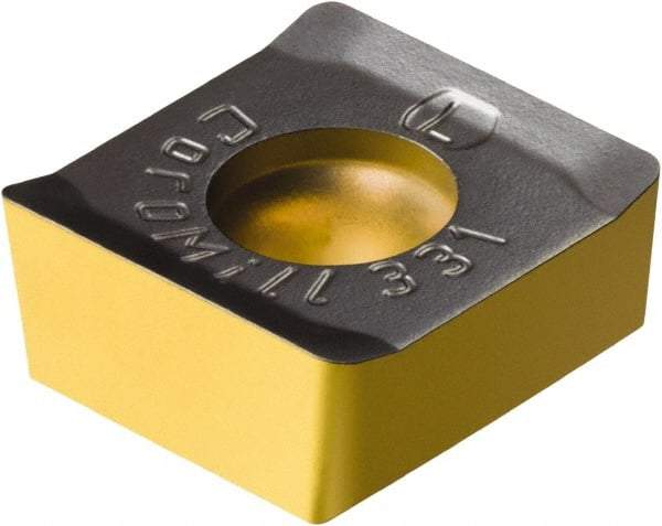 Sandvik Coromant - N331.1A04 PL Grade 4330 Carbide Milling Insert - TiCN/Al2O3/TiN Coated, 3.5mm Thick - Best Tool & Supply