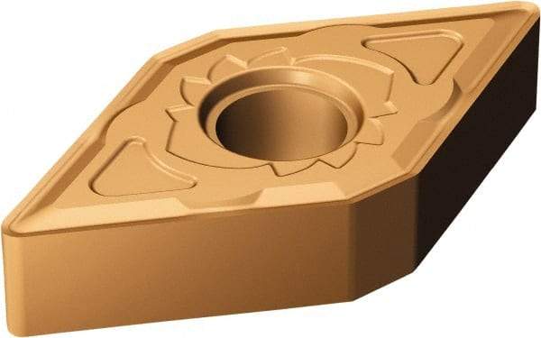 Sandvik Coromant - DNMG433 SM Grade 1125 Carbide Turning Insert - TiAlN/AlCr2O3 Finish, 55° Diamond, 1/2" Inscr Circle, 3/16" Thick, 3/64" Corner Radius - Best Tool & Supply