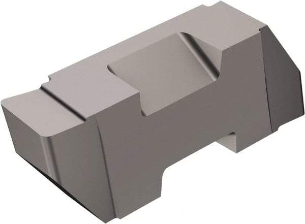 Sandvik Coromant - 2031TLGP Grade H13A, 0.031" Cutting Width Carbide Grooving Insert - 0.05" Max Depth of Cut, Right Hand, 0.09mm Corner Radius, Uncoated - Best Tool & Supply