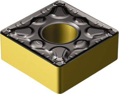 Sandvik Coromant - SNMG434 PM Grade 4325 Carbide Turning Insert - TiCN/AI2O3/TiN Finish, 90° Square, 1/2" Inscr Circle, 3/16" Thick, 1/16" Corner Radius - Best Tool & Supply