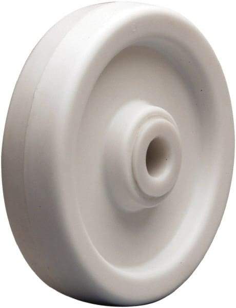 Hamilton - 6 Inch Diameter x 1-1/2 Inch Wide, Polyolefin Caster Wheel - 600 Lb. Capacity, 1-5/8 Inch Hub Length, 5/8 Inch Axle Diameter, Straight Roller Bearing - Best Tool & Supply