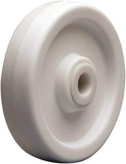 Hamilton - 6 Inch Diameter x 1-1/2 Inch Wide, Polyolefin Caster Wheel - 600 Lb. Capacity, 1-5/8 Inch Hub Length, 3/4 Inch Axle Diameter, Straight Roller Bearing - Best Tool & Supply