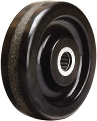 Hamilton - 5 Inch Diameter x 1-1/2 Inch Wide, Phenolic Caster Wheel - 600 Lb. Capacity, 1-5/8 Inch Hub Length, 1/2 Inch Axle Diameter, Straight Roller Bearing - Best Tool & Supply