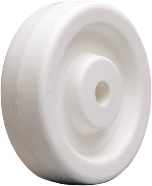 Hamilton - 5 Inch Diameter x 1-1/2 Inch Wide, Polyolefin Caster Wheel - 450 Lb. Capacity, 1-5/8 Inch Hub Length, 3/4 Inch Axle Diameter, Straight Roller Bearing - Best Tool & Supply