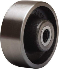 Hamilton - 4 Inch Diameter x 1-1/2 Inch Wide, Forged Steel Caster Wheel - 1,400 Lb. Capacity, 2-1/4 Inch Hub Length, 3/4 Inch Axle Diameter, Straight Roller Bearing - Best Tool & Supply