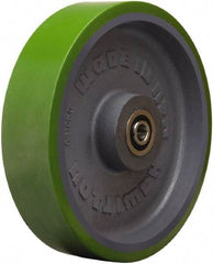 Hamilton - 12 Inch Diameter x 3 Inch Wide, Polyurethane on Cast Iron Caster Wheel - 3,500 Lb. Capacity, 3-1/2 Inch Hub Length, 1 Inch Axle Diameter, Sealed Precision Ball Bearing - Best Tool & Supply