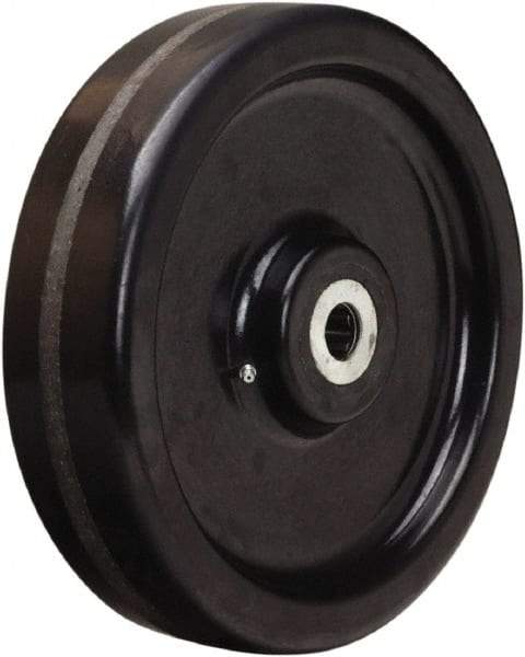 Hamilton - 12 Inch Diameter x 2-1/2 Inch Wide, Phenolic Caster Wheel - 3,000 Lb. Capacity, 3-1/4 Inch Hub Length, 1-15/16 Inch Axle Diameter, Plain Bore Bearing - Best Tool & Supply