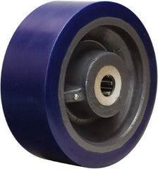 Hamilton - 10 Inch Diameter x 4 Inch Wide, Polyurethane on Forged Steel Caster Wheel - 5,000 Lb. Capacity, 4-1/4 Inch Hub Length, 1-1/4 Inch Axle Diameter, Tapered Roller Bearing - Best Tool & Supply