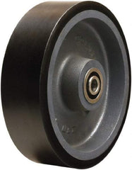 Hamilton - 12 Inch Diameter x 3 Inch Wide, Polyurethane on Cast Iron Caster Wheel - 4,550 Lb. Capacity, 3-1/4 Inch Hub Length, 3/4 Inch Axle Diameter, Sealed Precision Ball Bearing - Best Tool & Supply