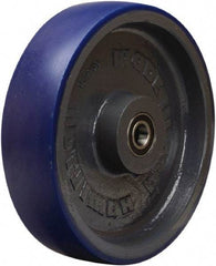 Hamilton - 12 Inch Diameter x 3 Inch Wide, Polyurethane on Cast Iron Caster Wheel - 3,800 Lb. Capacity, 3-1/2 Inch Hub Length, 3/4 Inch Axle Diameter, Tapered Roller Bearing - Best Tool & Supply