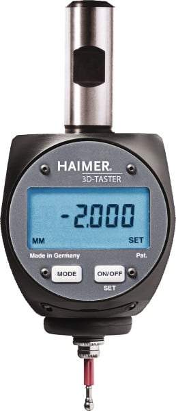 HAIMER - Positioning Indicators Type: Electronic Positioning Indicator Point Diameter (Decimal): 0.2000 - Best Tool & Supply