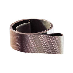 3M - 3" Wide x 132" OAL, A45 Grit, Aluminum Oxide Abrasive Belt - Aluminum Oxide, Coated, Cloth Backing, Wet, Series 307EA - Best Tool & Supply