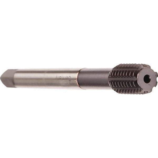 Emuge - 7/16-20 UNF 2BX Modified Bottoming Thread Forming Tap - Cobalt, TiCN Finish, 3.937" OAL, 0.512" Thread Length, Right Hand Thread, Series InnoForm - Best Tool & Supply