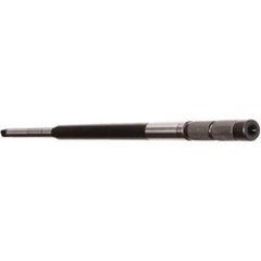 Emuge - M14mm Tap, 12.9921 Inch Overall Length, 0.7087 Inch Max Diameter, Tap Extension - 0.4331 Inch Tap Shank Diameter, 0.4331, 0.7087 Inch Extension Shank Diameter, 0.3543 Inch Extension Square Size, 35mm Tap Depth - Best Tool & Supply