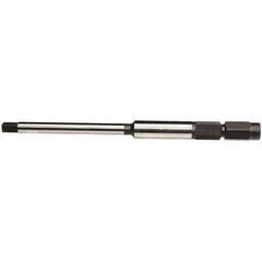 Emuge - 1/2 Inch Tap, 7.09 Inch Overall Length, 0.65 Inch Max Diameter, Tap Extension - 0.367 Inch Tap Shank Diameter, 0.367 Inch Extension Shank Diameter, 0.275 Inch Extension Square Size - Best Tool & Supply