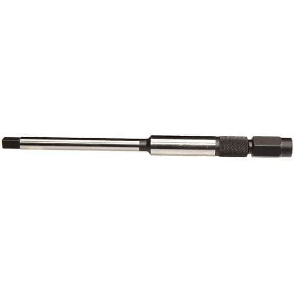 Emuge - 7/16 Inch Tap, 7.09 Inch Overall Length, 0.571 Inch Max Diameter, Tap Extension - 0.323 Inch Tap Shank Diameter, 0.323 Inch Extension Shank Diameter, 0.242 Inch Extension Square Size - Best Tool & Supply