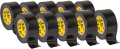 3M - 3/4" x 20', Black Vinyl Electrical Tape - 7 mil Thick, 1,150 V/mil Dielectric Strength - Best Tool & Supply