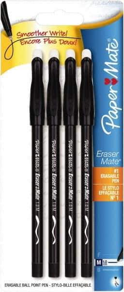 Paper Mate - 1mm Ball Point Stick Pen - Black - Best Tool & Supply