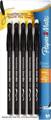 Paper Mate - 1mm Ball Point Stick Pen - Black - Best Tool & Supply