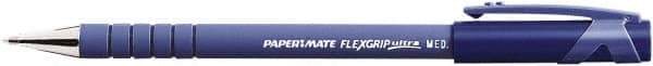 Paper Mate - 1mm Ball Point Stick Pen - Blue - Best Tool & Supply