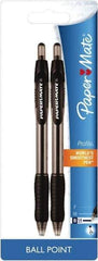 Paper Mate - 1.4mm Ball Point Retractable Pen - Black - Best Tool & Supply