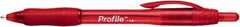 Paper Mate - 1.4mm Ball Point Retractable Pen - Red - Best Tool & Supply