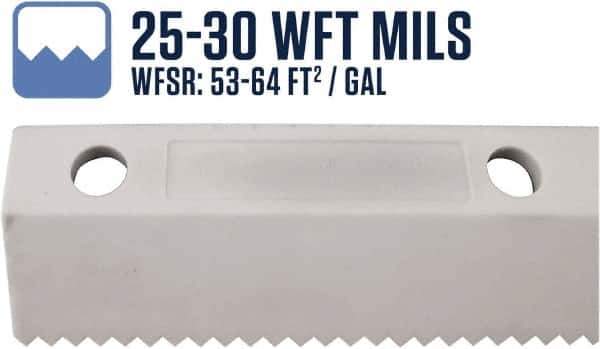 SEYMOUR-MIDWEST - 18" Rubber Blade Floor Squeegee - Threaded End, Single Edge, Gray, Use with 78255 - Best Tool & Supply