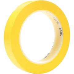 3M - 36 Yd x 1/4" Yellow Vinyl Film Tape - Best Tool & Supply