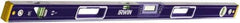 Irwin - 48" Long 3 Vial Box Beam Level - Aluminum, Blue - Best Tool & Supply