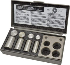 Precision Brand - 7/8 to 1-1/4 Inch Diameter Shim Punch and Die Set - 7/8, 1, 1-1/8 and 1-1/4 Inch Diameter, 4 Piece - Best Tool & Supply