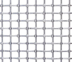 Value Collection - 26 Gage, 0.018 Inch Wire Diameter, 14 x 14 Mesh per Linear Inch, Steel, Wire Cloth - 0.053 Inch Opening Width, 12 Inch Wide x 12 Inch Stock Length, Galvanized after Weave - Best Tool & Supply