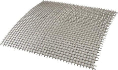 Value Collection - 14 Gage, 0.08 Inch Wire Diameter, 3 x 3 Mesh per Linear Inch, Stainless Steel, Wire Cloth - 0.253 Inch Opening Width, 12 Inch Wide x 12 Inch Stock Length - Best Tool & Supply