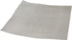 Value Collection - 19 Gage, 0.041 Inch Wire Diameter, 5 x 5 Mesh per Linear Inch, Stainless Steel, Wire Cloth - 0.159 Inch Opening Width, 12 Inch Wide x 12 Inch Stock Length - Best Tool & Supply