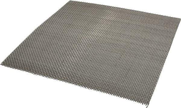 Value Collection - 16 Gage, 0.063 Inch Wire Diameter, 8 x 8 Mesh per Linear Inch, Stainless Steel, Wire Cloth - 0.062 Inch Opening Width, 12 Inch Wide x 12 Inch Stock Length - Best Tool & Supply