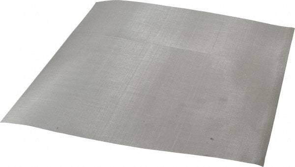 Value Collection - 33 Gage, 0.0075 Inch Wire Diameter, 60 x 60 Mesh per Linear Inch, Stainless Steel, Wire Cloth - 0.006 Inch Opening Width, 12 Inch Wide x 12 Inch Stock Length - Best Tool & Supply