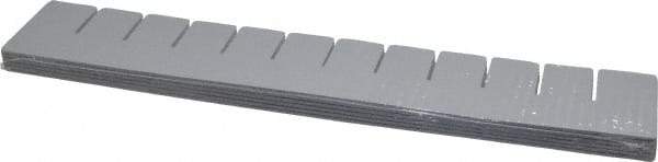 Quantum Storage - 16-1/2" Wide x 3-1/2" High, Gray Bin Divider - Use with DG92035 - Best Tool & Supply