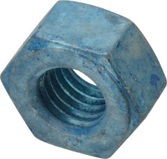 Value Collection - 1/2-13 UNC Steel Right Hand Heavy Hex Nut - 7/8" Across Flats, 31/64" High, Galvanized Finish - Best Tool & Supply